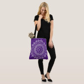 Mongrammed Mandala Tote Bag (Op model)