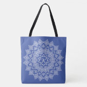 Mongrammed Mandala Tote Bag (Voorkant)