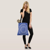 Mongrammed Mandala Tote Bag (Op model)