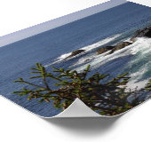 Monhegan Cliff Poster (Hoek)