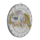 Monhegan Cottage J Kilburn Dartbord (Voorkant Links)