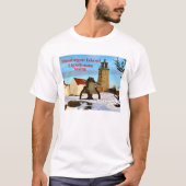 Monhegan Island Lighthouse, Maine T-Shirt (Voorkant)