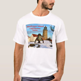 Monhegan Island Lighthouse, Maine T-Shirt