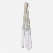 Monhegan Island Maine Nautical Navigation Chart Stropdas (Achterkant)