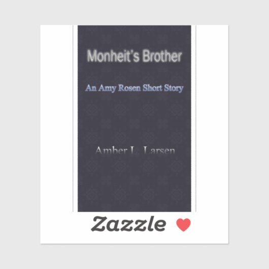 Monheit's Brother Book Cover Sticker (Vel)