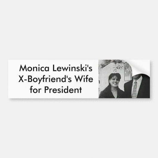 Monica Bumpersticker (Voorkant)