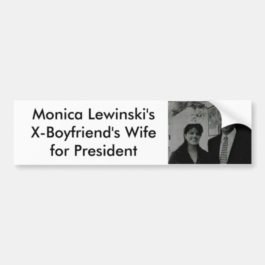 Monica Bumpersticker (Voorkant)