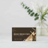 Monica C Moses I Mozes Bemiddeling Visitekaartje (Staand voorkant)