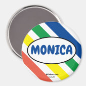 MONICA-koelapparaat Magnet (Voorkant / Achterkant)