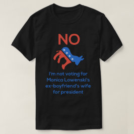 Monica Lowenski's ex-vriendje vrouw T-shirt