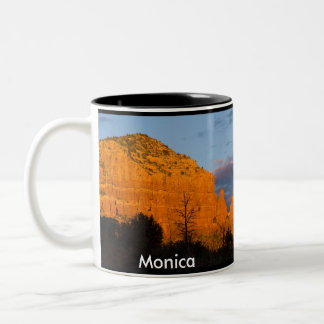 Monica over de Mok van Moonrise Ggloed Red Rock