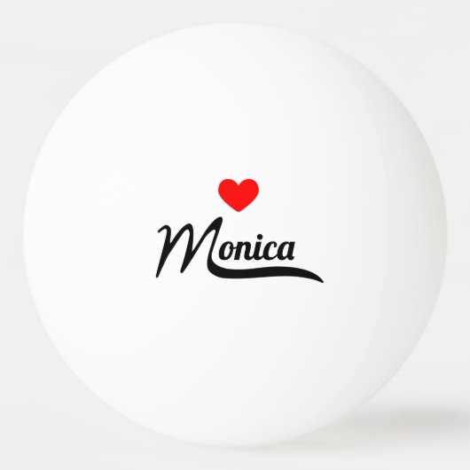Monica Pingpongbal (Voorkant)