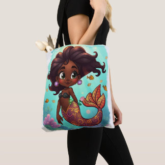 Monica- Zeemeermin: Tote Bag