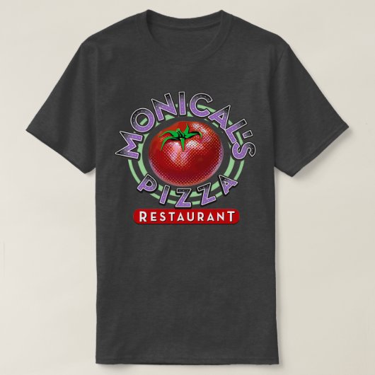 Monicals Pizza Resto T-shirt (Design voorkant)