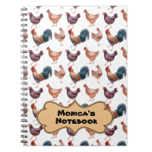 Monica's Chicken Spiral Notitieboek