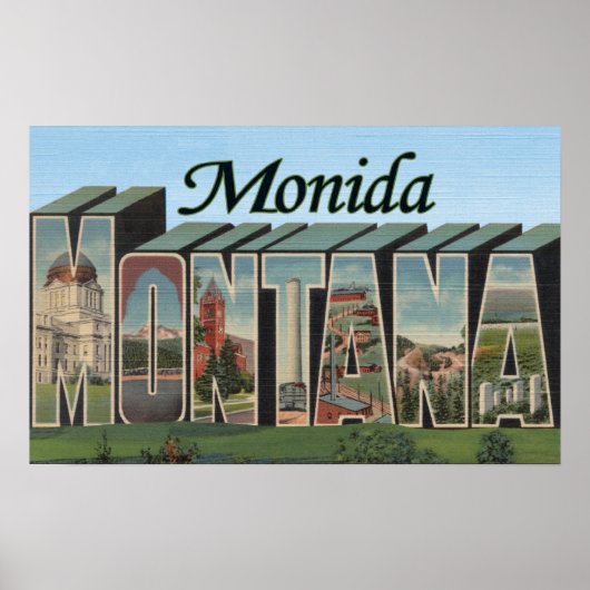 Monida, Montana Poster (Voorkant)
