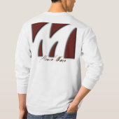 Monieware Bigger Original Signed Logo Longhoeve T-shirt (Achterkant)