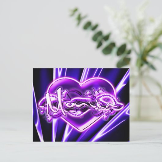 Monika Briefkaart (Staand voorkant)