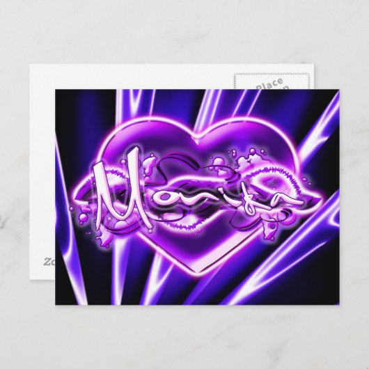 Monika Briefkaart (Voorkant / Achterkant)