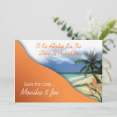 Monika's Custom Save The Date (New York) -> Monika (Staand voorkant)