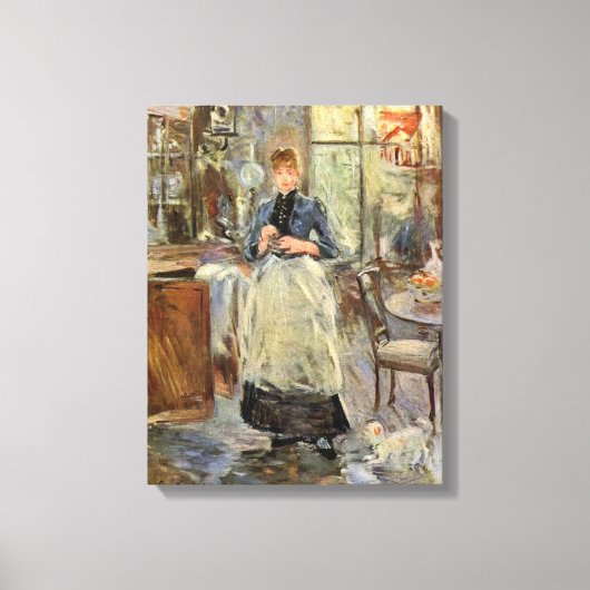 Monisot's "The Dining Room" canvasprint Canvas Afdruk (Voorkant)