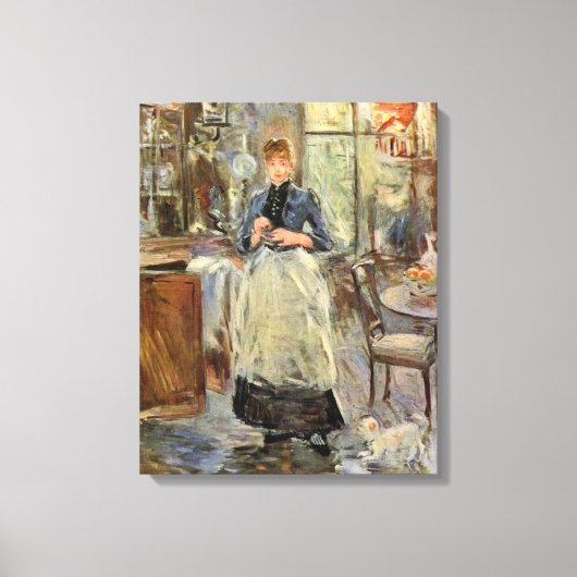 Monisot's "The Dining Room" canvasprint Canvas Afdruk (Voorkant)