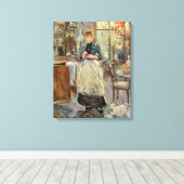 Monisot's "The Dining Room" canvasprint Canvas Afdruk (Insitu (Houten vloer))