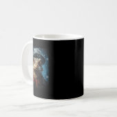 Monitor hagedis kerst 21 koffiemok (Voorkant links)