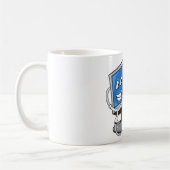 Monitor met een stethoscoop Mok (Links)