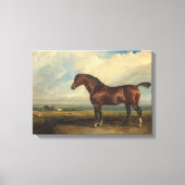 "Monitor" Paardenschilderij van James Ward Canvas Afdruk (Voorkant)