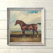 "Monitor" Paardenschilderij van James Ward Poster