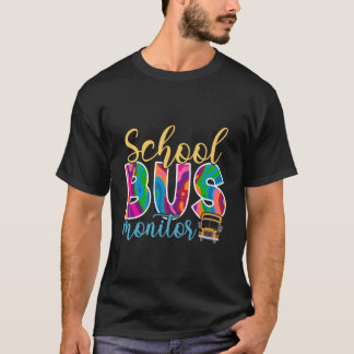 Monitor schoolbus t-shirt