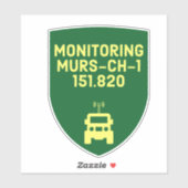 Monitoring MURS Channel 1 Sticker (Vel)