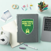Monitoringkanaal 3 sticker (iPad Cover)