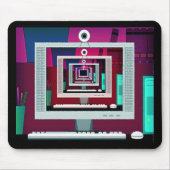 Monitorreflecties Mousepad Muismat (Voorkant)