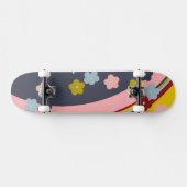 Monjii bloemenskeelermodel persoonlijk skateboard (Horizontaal)