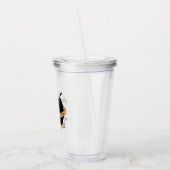 Monk Dice Design Acryl Drinkbeker (Links)