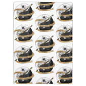 Monk Dice Design Klembord (Achterkant)