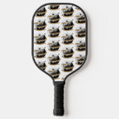 Monk Dice Design Pickleball Paddle (Achterkant)