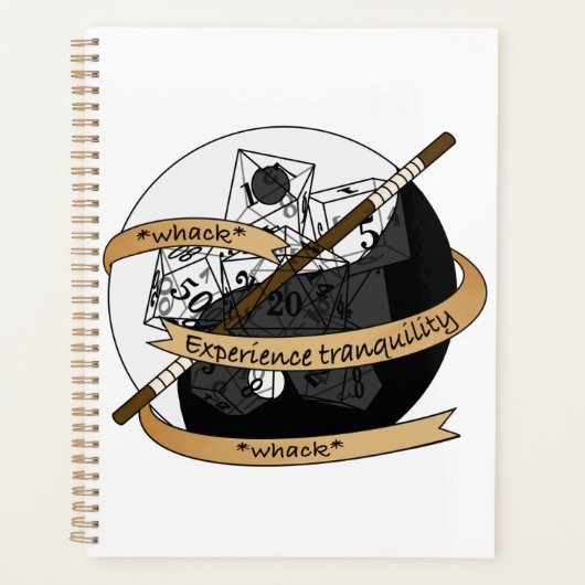 Monk Dice Design Planner (Voorkant)
