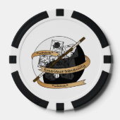 Monk Dice Design Poker Chips (Voorkant)