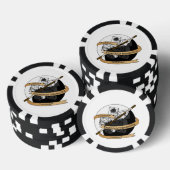 Monk Dice Design Poker Chips (Opstapeling)