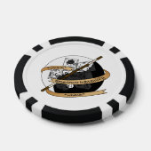 Monk Dice Design Poker Chips (Enkel)