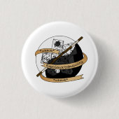 Monk Dice Design Ronde Button 3,2 Cm (Voorkant)