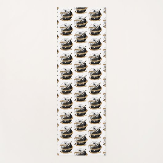 Monk Dice Design Yogamat (Voorkant)