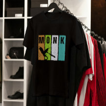 Monk Dungeon Fantasy Rollenspel Grunge T-Shirt