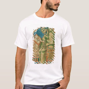 Monk Eadwine aan het werk met het manuscript, T-shirt