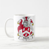 Monk Family Crest Koffiemok (Links)