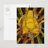 Monk in Meditation Briefkaart (Voorkant / Achterkant)