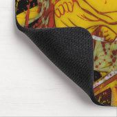 Monk in Meditation Muismat (Hoek)